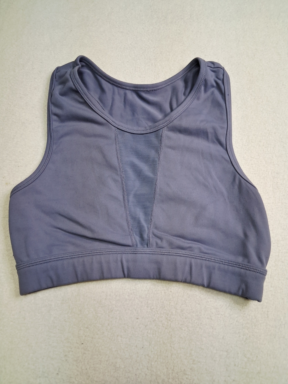 Alphalete High Neck Sports Bra - Slate